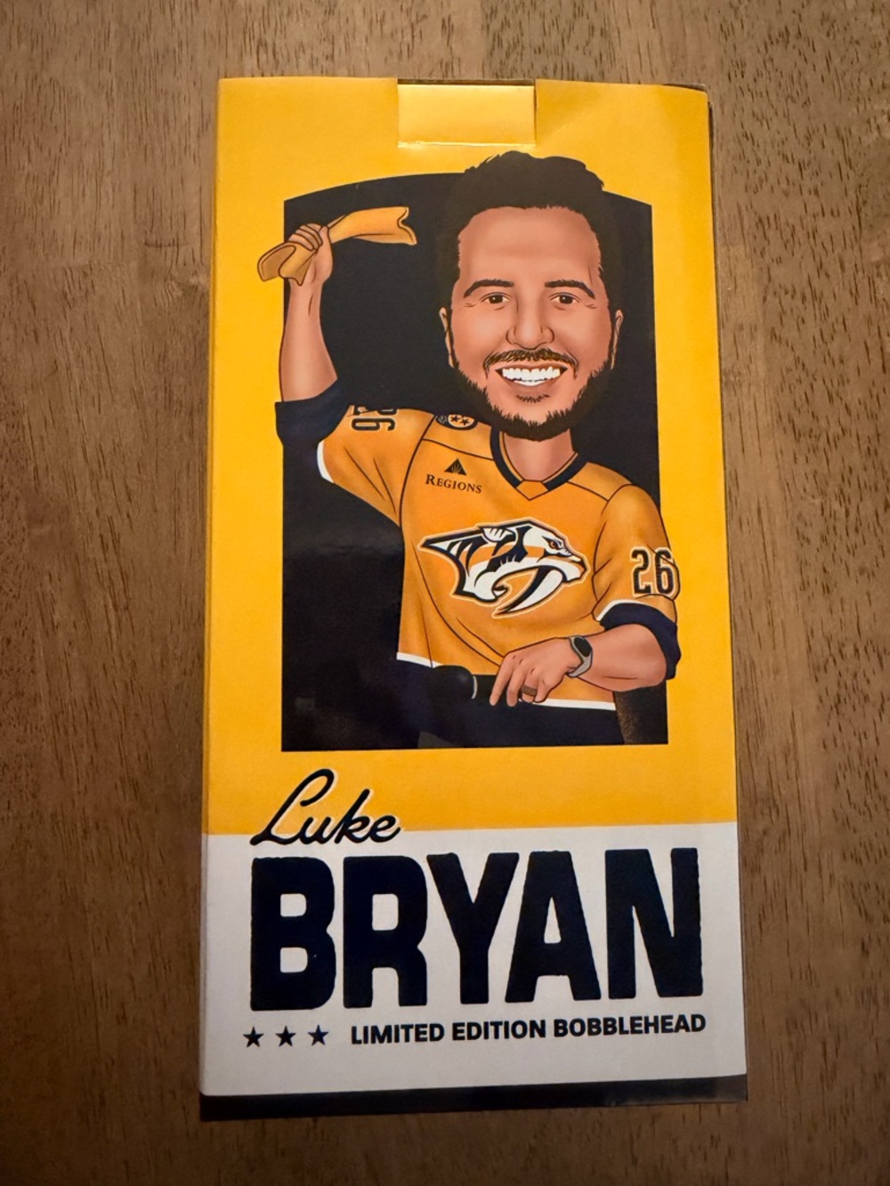 Luke Bryan Limited Edition Bobblehead - Yellow